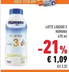 Humana - Latte Liquido 3