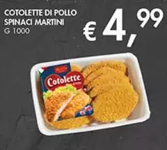 Martini - Cotolette Di Pollo Spinaci