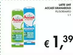 Granarolo - Latte UHT Accadi