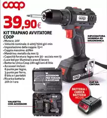 Area - Kit Trapano Avvitatore
