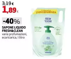 Fresh & Clean - Sapone Liquido