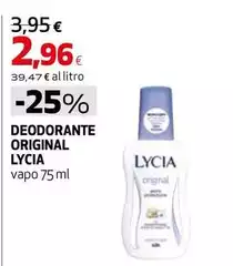 Lycia - Deodorante Original