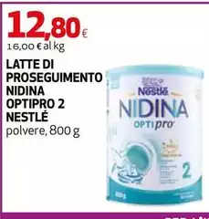Nestlè - Latte Di Proseguimento Nidina Optipro 2