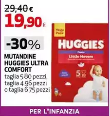 Huggies - Mutandine Ultra Comfort