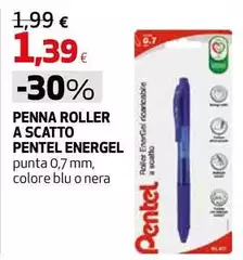 Pentel - Penna Roller A Scatto