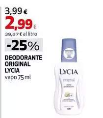 Lycia - Deodorante Original
