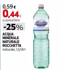 Rocchetta - Acqua Minerale Naturale