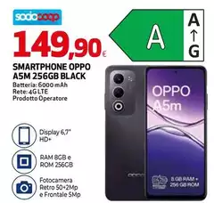 Oppo - Smartphone A5M 256GB Black