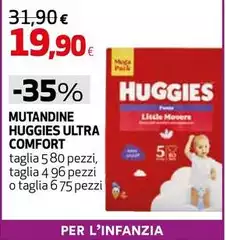 Huggies - Mutandine Ultra Comfort