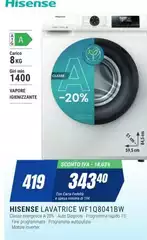 Hisense - Lavatrice WF 1Q8041BW