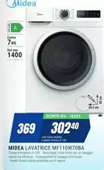 Midea - Lavatrice MF110W70BA