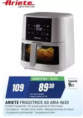 Ariete - Friggitrice Ad Aria 4630