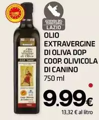 Oliva - Olio Extravergine Di  DOP Coop. Oliviola Di Canino