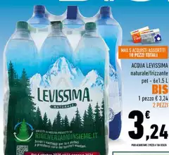 Levissima - Acqua Naturale/Frizzante