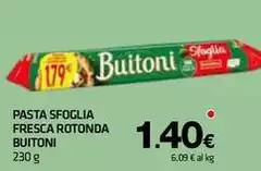 Buitoni - Pasta Sfoglia Fresca Rotonda