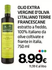 Terre francescane - Olio Extra Vergine D'Oliva L'Italiano