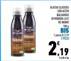 De nigris - Glassa Classica Con Aceto Balsamico Di Modena I.G.P.