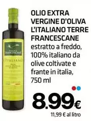 Terre francescane - Olio Extra Vergine D'Oliva L'Italiano