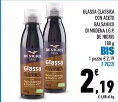De nigris - Glassa Classica Con Aceto Balsamico Di Modena I.G.P.