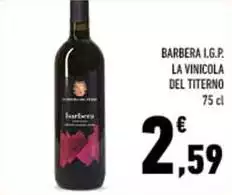 La Vinicola Del Titerno - Barbera I.G.P. 
