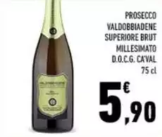 Ca' val - Prosecco Valdobbiadene Superiore Brut Millesimato D.O.C.G.