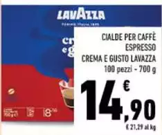 Lavazza - Cialde Per Caffè Espresso Crema E Gusto