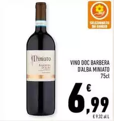 Miniato - Vino DOC Barbera D'Alba