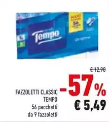 Tempo - Fazzoletti Classic