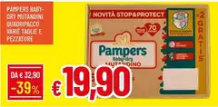Pampers - Baby Dry Mutandini Quadripacco