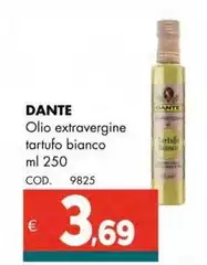 Dante - Olio Extravergine Tartufo Bianco