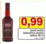Ponti - Aceto Balsamico Aroma Antico