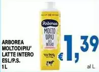 Arborea - Moltodipiu' Latte Intero Esl/p.s.