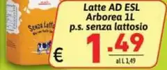 Arborea - Latte AD Esl