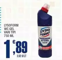Lysoform - Wc Gel
