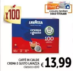 Lavazza - Caffè In Cialde Crema E Gusto