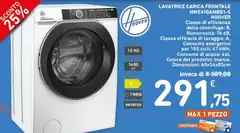 Hoover - Lavatrice Carica Frontale HVE410AMBS153