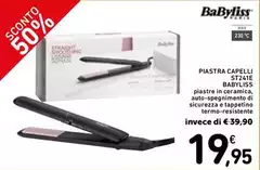 Babyliss - Piastra Capelli ST241E Babyliss - Piastra Capelli ST241E