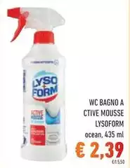 Lysoform - Wc Bagno A Ctive Mousse