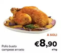 Pollo Busto Campese Arrosto