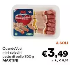 Martini - QuandoVuoi Mini Spiedini Petto Di Pollo