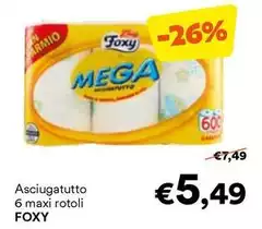 Foxy - Asciugatutto