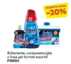 Finish - Brillantante, Curalavastoviglie O Linea Gel