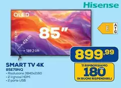 Hisense - Smart Tv 4K 85E79NQ