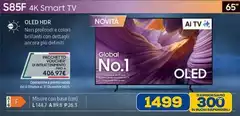 Samsung - S85F 4K Smart TV 65''