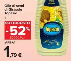 Topazio - Olio Di Semi Di Girasole