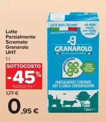 Granarolo - Latte Parzialmente Scremato UHT