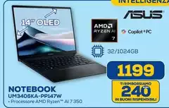 Asus - Notebook UM3406KA-PP147W
