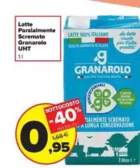 Granarolo - Latte Parzialmente Scremato UHT