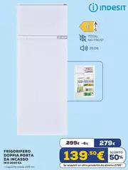 Indesit - Frigorifero Doppia Porta Da Incasso IN D 2040 EA