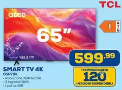 TCL - Smart Tv 4K 65P79K